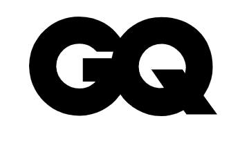 Schwarzes GQ-Logo in fetten, sich überschneidenden Großbuchstaben auf weißem Hintergrund. Die Buchstaben sind stilisiert, wobei die horizontale Linie des G in das Q übergeht.