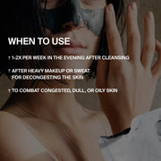 CLEANSING AKTIVKOHLE FACE MASK