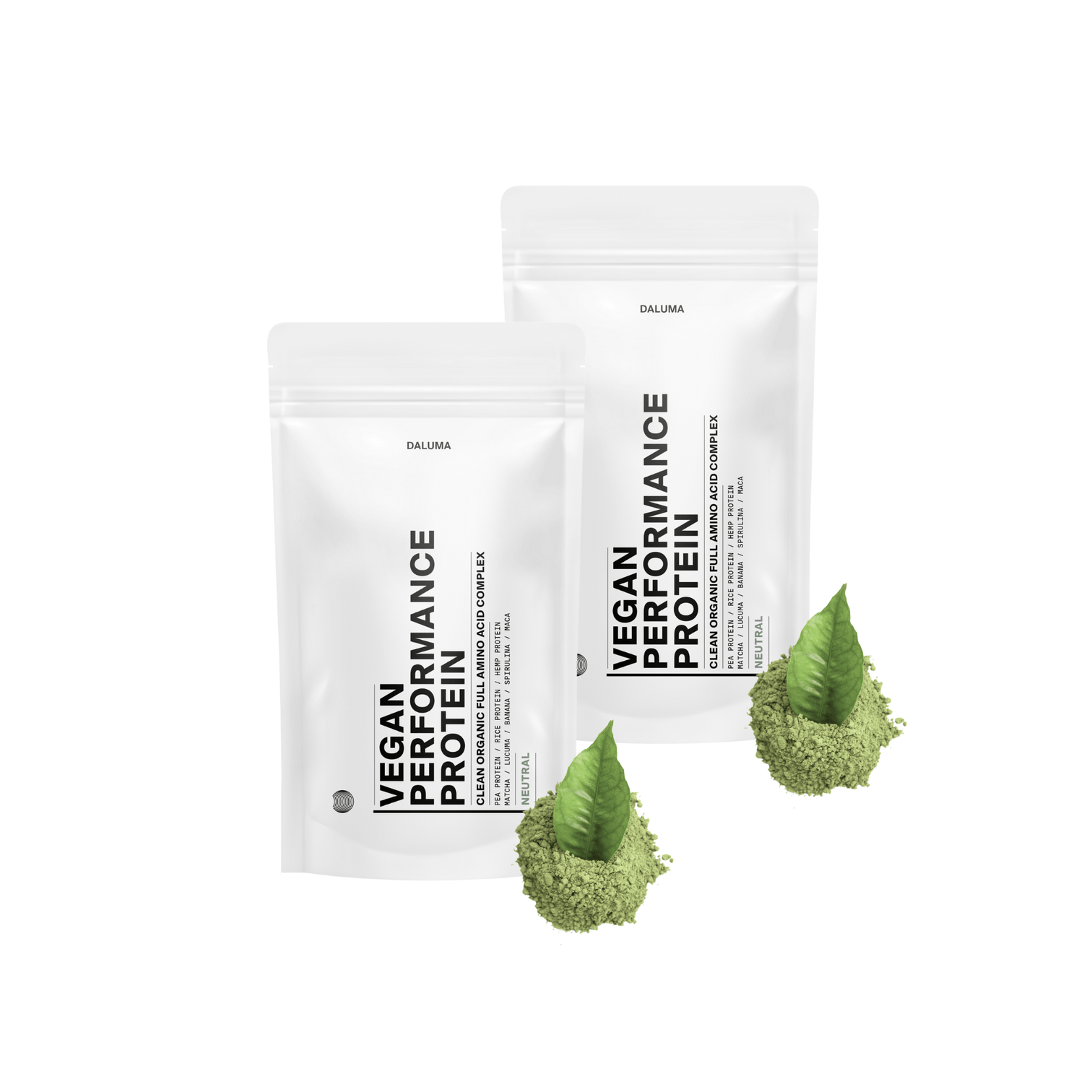 VEGAN PERFORMANCE PROTEIN NEUTRAL - DOUBLE PACK - DALUMA - D - SET - 28